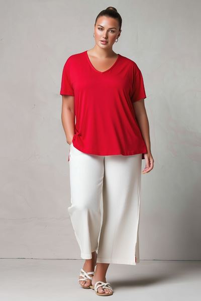 Picture of CURVY GIRL FINE QUALITY COTTON T SHIRT